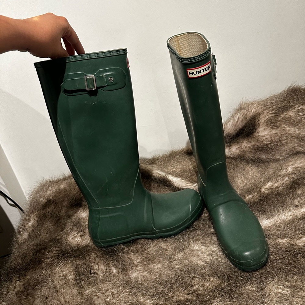 Army Green Hunter Boots